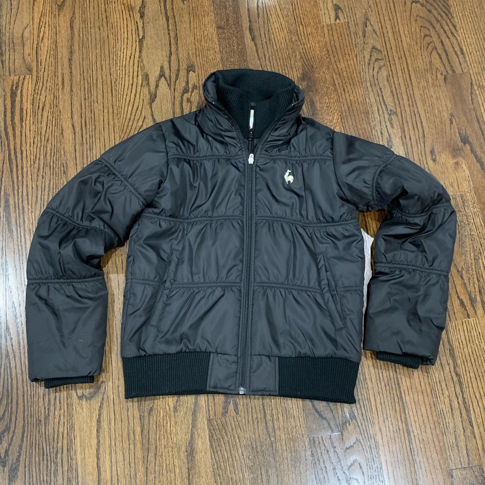 Like New Le Coq Sportif Double Zipper Jacket Black Women’s Japanese Small